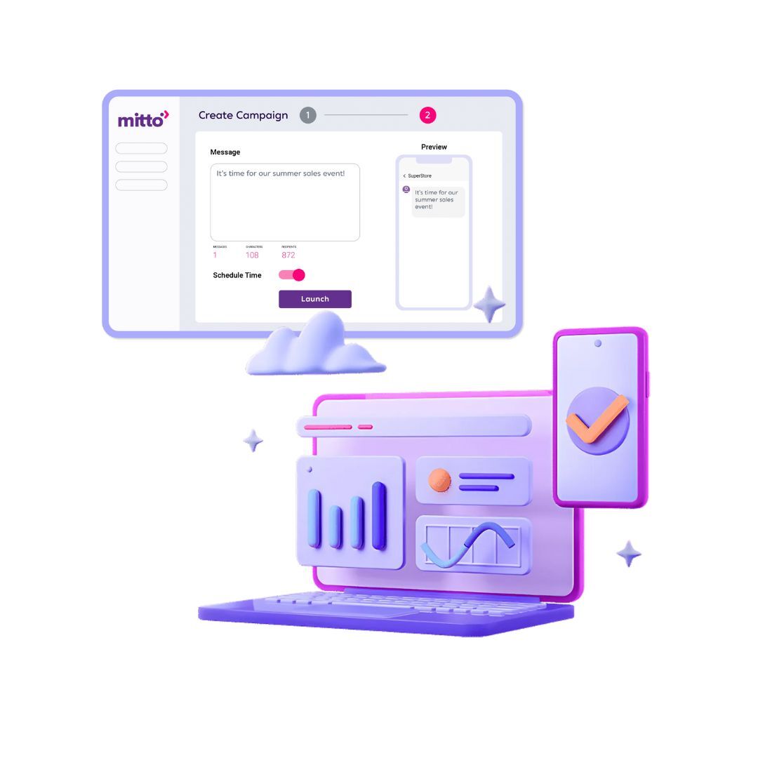 Mitto: marketing omnicanale con SMS, Voice e Chat | Impresoft Engage